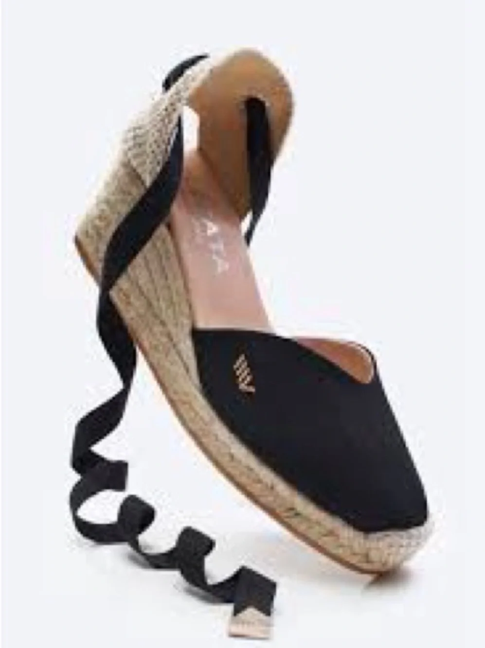 VISCATA Barcelona Lace-Up Espadrille Wedge Sandals Size 40 | Made in Spain 🇪🇸